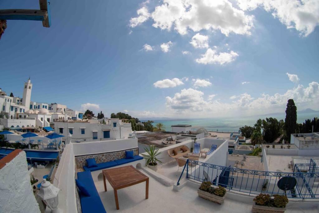 Charming Villa In The Heart Of Sidi Bousaid Sidi Bou Ali Exteriör bild